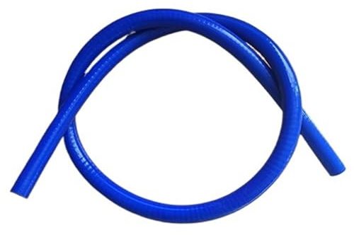 Manguera recta de silicona para refrigerante coche, 1 metro longitud, tubo intercooler para turbocompresor, diámetro interior 6 mm a 38 Manguito Turbo(1M_ID 6MM)