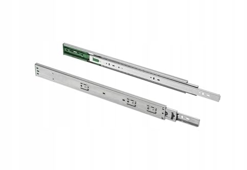1 PAAR Vollauszug Schubladenschiene mit Soft Close 45x600mm 25kg