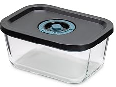 Tognana Avantspace, contenitore rettangolare 0,80 L con coperchio, vetro, trasparente