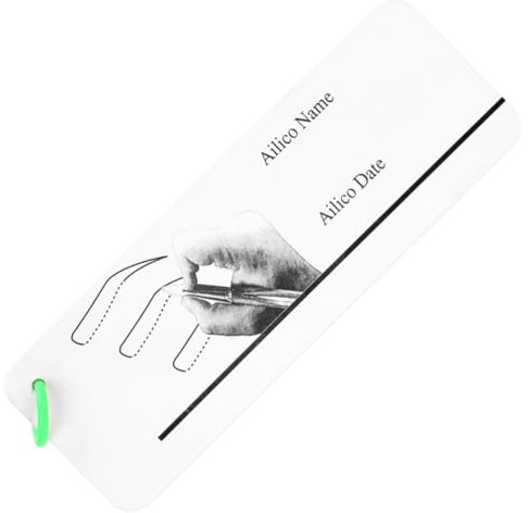 WATIIFUFU Stencil Per Sopracciglia Modellatore Per Trucco Sopracciglia Stencil Per Posizionamento Strumento Per Disegnare Fai Da Te Per