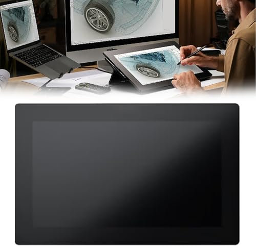 Schermo Dipinto A Mano Da 16 Pollici,Schermo A 1.07 Miliardi Di Colori Primari, Schermo 12MM + 1.2KG + 4K-OLED + Penna Spessa/Fine + Antiriflesso AG + Tasti Di Scelta Rapida Del Telecomando ,Metallic