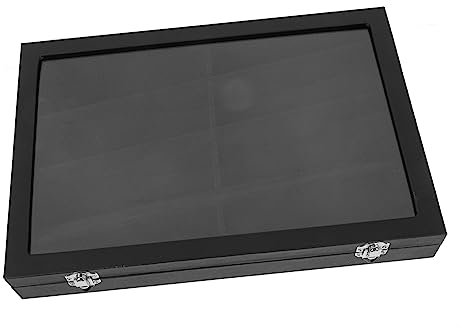 CALLARON Sonnenbrillenhalter Fächer Brillenaufbewahrungsbox Aus Organizer Für Sonnenbrillen Für Zuhause Und Unterwegs Schützt Ihre Brillen Und Sorgt Für Einfache Auswahl
