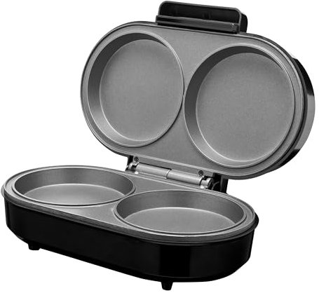 Quest XL Double Omelette Maker, Deep Fill Pan, Makes Two Omelettes, Non-Stick Easy to Clean