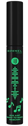 Rimmel Full Volume Collection Eye Just Want to Rock Mascara, 001 Extreme Black, Mascara volumizzante, Volume estremo, A prova di sbavature, Non fa grumi, 8 ml