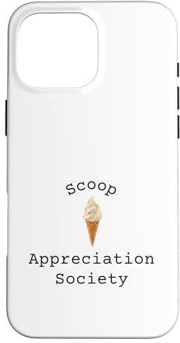 Ice Cream Cone Scoop Dessert Waffle Cone Case for iPhone 16 Pro Max