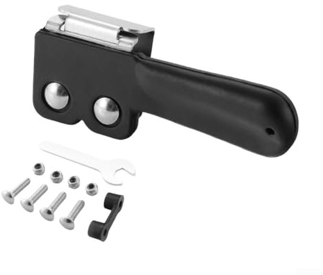UTTASU Estensore acceleratore ATV Acceleratore Estensione in Acciaio Inox Gomma Grip Pollice Leva di Controllo Accessori, Installazione sicura Bullonata per una migliore risposta dell'acceleratore