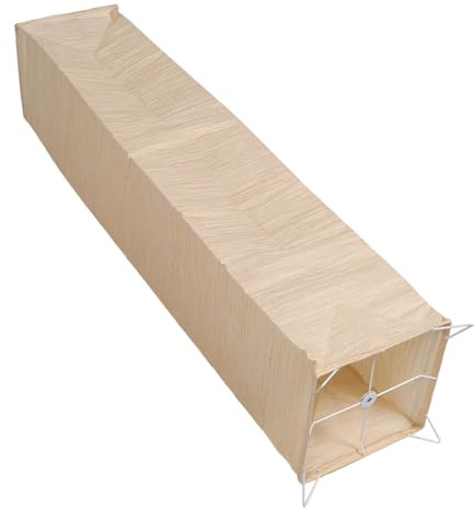 Lampenschirm aus Papier Faltbar als Stehlampenschirm Ersatz | Lampenschirm Papier, Japanischer Stil, Leicht zu Verstauen und Schnell Montierbar