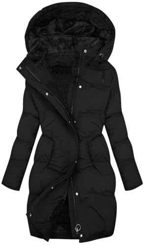 Abrigo Mujer Abrigos De Invierno Para Mujer Parkas Cortavientos Chaqueta De Invierno Chaqueta Acolchada Chubasquero Impermeable Parka Abrigos Anorak Tallas Grandes Plumifero Parkas Abrigo Negro Para