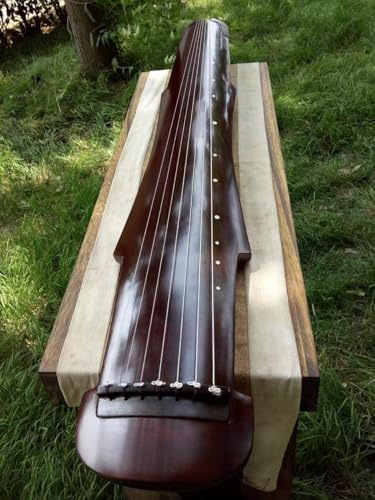Guqin 7 strings zither paulownia wood Chinese string instruments