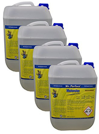 Mr. Perfect® Motorstar, 4 x 10L - Nettoyant pour Moteurs, système et équipements, nettoyant de pièces pour enlever l'huile, la Graisse, la suie