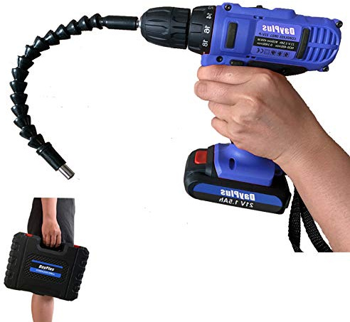 Cordless Power Drill Set, 21V Electric Drill with Fast Charger, 3/8-Inch Keyless Chuck,2 Variable Speed, 25+1 Torque Setting Power Tools Kit and 29pcs Drill/Driver Bits