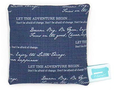 Taschenwärmer wiederverwendbar, 10cm x 10cm, Raps Wärmekissen, Kältekissen,Let the adventure begin