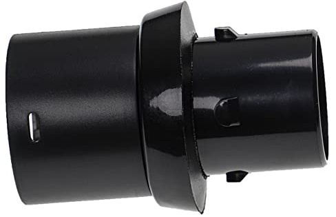 vhbw Schlauch-Adapter kompatibel mit Nilfisk GD 2000, GD 910, GDP 2000 Staubsauger, Staubsaugerschlauch - Anschlussadapter, Schwarz