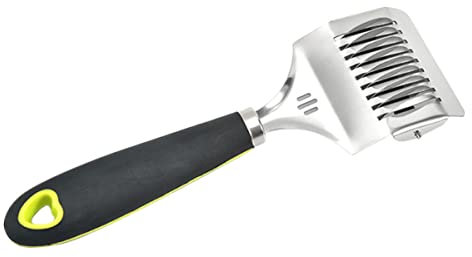HONMEET Nudelgitter Roller Docker Teigschneider Edelstahl Nudelgitterschneider Multifunktional für Küche Haushalt Pasta Spaghetti Cutter Silber Schwarz