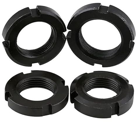M10-M30 M33 M35 M36 M39 M40 M42 M45 M48 M50 M52 M55 M56 M60 Runde Kontermutter Schlitzmuttern Vier Schlitzmutter Rundmutter Lock-M25x1.5-1St