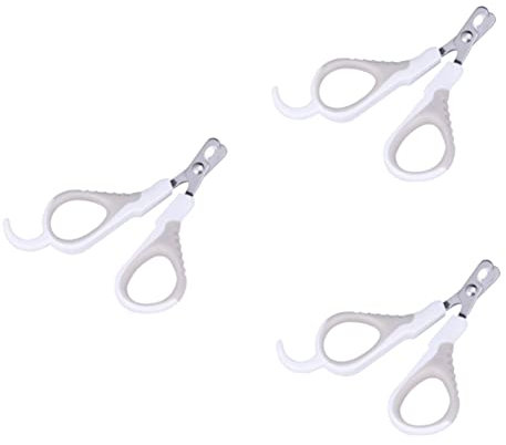 Mipcase 3stücke Pet Nail Clipper Für Hunde Und Katzen -nagelschneider Mit Runder Und Einfach Zu Bedienen Für Haustiere Aller Für Präzises Schneiden Von Krallen Und Nägeln