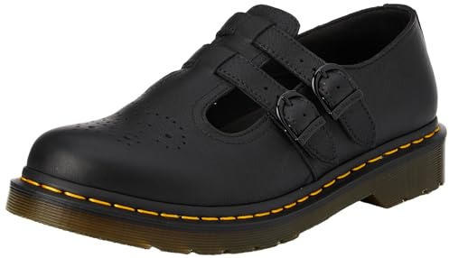 Dr. Martens Women's Vegan 8065 Mary Jane Flat, Muted Olive, 8