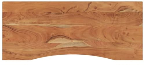 vidaXL Schreibtischplatte 120x50x2,5 cm Rechteckig Massivholz Akazie