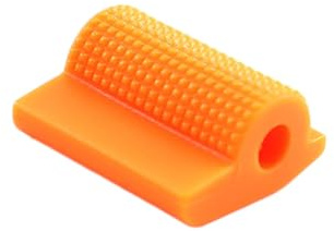 Ronyme Generische Motorrad-Schalthebelabdeckung, Reparaturteil aus Gummi, Bequeme Installation, Stiefelschutz, Schalthebel-Pedalabdeckung, Orange