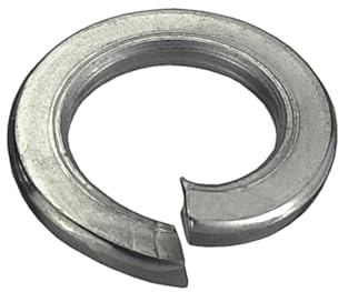 Rondelle Spezzate, Rondelle Elastiche a Spacco per Bloccaggio Viti e Dadi, Set Rondelle a Spacco Professionali e Resistenti, Rondelle Molla per Fissaggi Meccanici, Industriali (Assortite - 45 pz.)