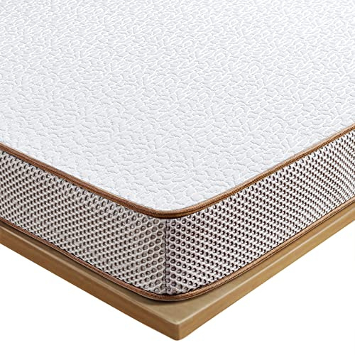 BedStory Wendbarer Topper 90x200 mit Zwei Härtegraden H1 & H2, 7,5 cm