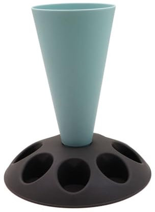 Haopeuk Support de Poche à Douille D, Support de Poche à Douille avec Douilles à 8 Fentes, Support de Poche à Douille en Plastique pour Kit de Décoration de Gâteaux