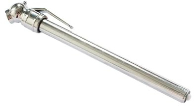 Manomètre de pression des pneus à double tête – Outil de mesure de la pression de l'air robuste | Jauge de pneu en acier inoxydable avec 300PSI maximum, ajustement universel pour voitures, SUV, camion