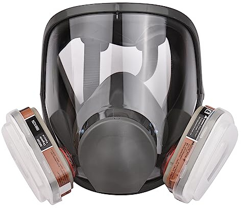 Irfora Reusable Full Face Full Face Cover Wide Field of View for Painting Hine Polishing Welding and Other Work