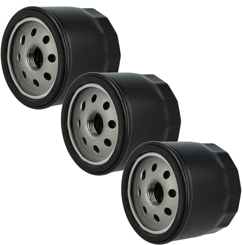 vhbw 3x filtro dell'olio sostituisce Kohler 12 050 08, 12 050 01-S, 12 050 01, 1205001-S, 12-050-01-S per tagliaerba a benzina