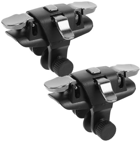 jojofuny Handy Spielauslöser für Smartphones Mobiler Gamecontroller mit Ergonomischem Design Universell Kompatibel 2 Stück für Gaming