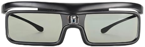 Bewinner DLP Link Lunettes 3D pour projecteurs 3D LTV-2500 3000 Pro 3500 Pro, lunettes rechargeables à obturateur actif