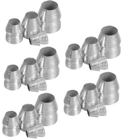 Mikikit 20pièces Cales De Renforcement Rondes pour Réparation Fixation des Manches De Marteaux Haches