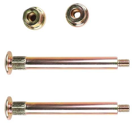 Set completo di riparazione per cerniere della portiera anteriore, resistente, per migliorare la stabilità, facile installazione, manutenzione, perno e boccola