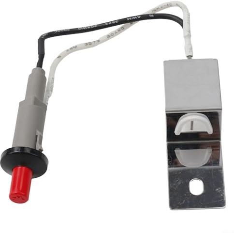 HpLive Kit di ricambio per kit di accensione, accenditore elettrico piezo a gas per barbecue Weber Q100/Q120/Q200/Q220/Q1000/Q2000, cattura gas e ago di accensione