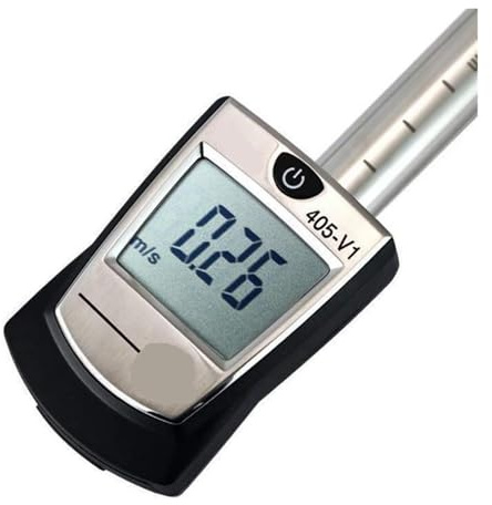 Anémomètre thermique 405-V1 avec support de conduit, testeur débit d'air/vent, vitesse, température, 0560 4053