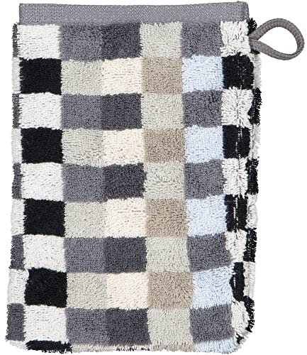 Cawö Handtücher Unique Karo 942 anthrazit - 77