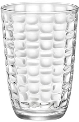 Bormioli ROCCO MAT - Set 6 Vasos Altos Vidrio 39Cl