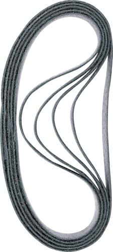 Bosch 10x Bande abrasive EXPERT N470 pour ponceuses à bande | pour Tôles en acier, Acier inoxydable, mm Grain fin, Professional Accessoire Bande abrasive