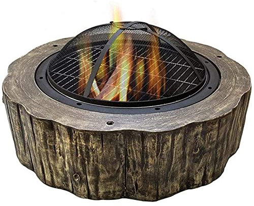 MNSSRN Cátula de la Parrilla de carbón en Invierno, Brasero Estufa de calefacción Interior 3 en 1 Calentador para jardín al Aire Libre Terraza Trasera