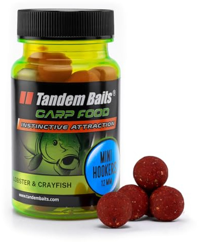 Tandem Baits Karpfen Futter Angelfutter Hakenköder Carp Food Perfection Mini Hookers 12 mm 50 g Hummer Und Krebs