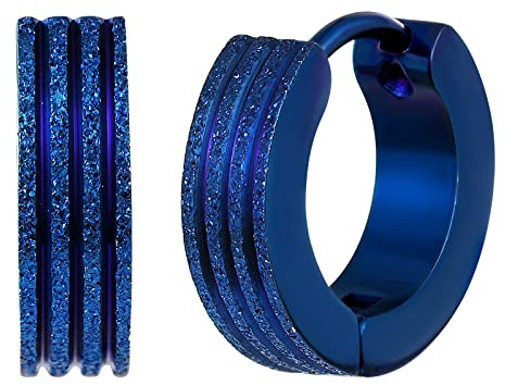 feilok Örhängen för män stiftörhängen herrörhängen rostfritt stål ringörhängen för män kvinnor mode smycken piercing