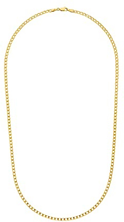 Heideman Halskette Herren Jackson gold Edelstahl | Modernes Geschenk für Herren zum Geburtstag oder Jahrestag, hautfreundlich, leicht und langlebig im Alltag.