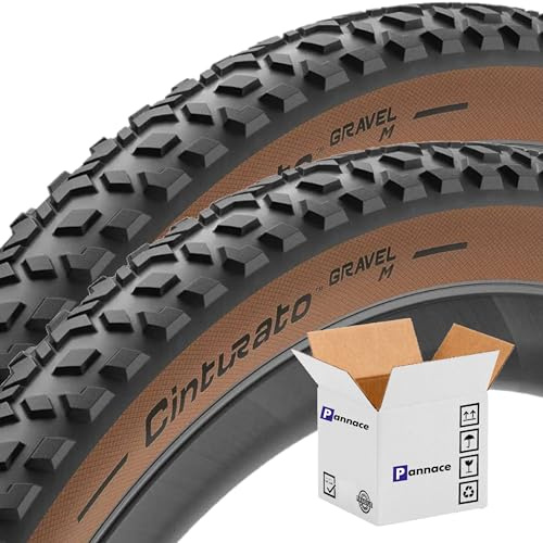 Pannace Par (2 unidades) Cubierta Bicicleta Gravel M 50-584 Classic