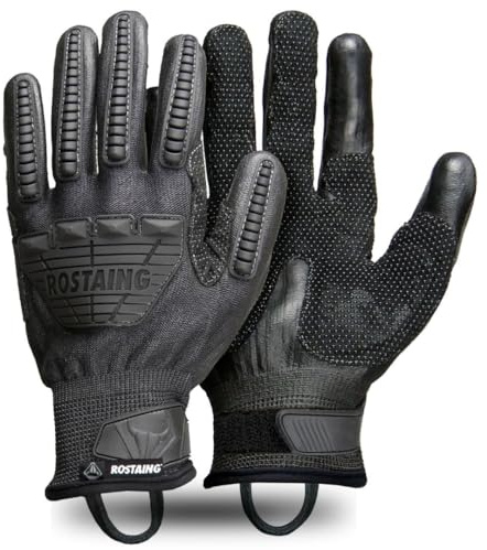 ROSTAING Taktische Handschuhe OPSB+ – 1 Paar verstärkte Einsatzhandschuhe – ideal für Airsoft, Paintball und Jagd – Touchscreen-kompatibel – Schnittschutz und Schutz vor Stößen