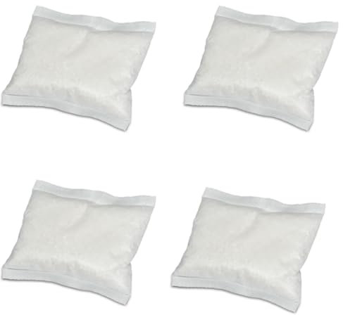 Invest Lot 4 recharges granulés 250 g sac non tissé cuisine salle de bain camping absorbeur d'humidité sans électricité protection