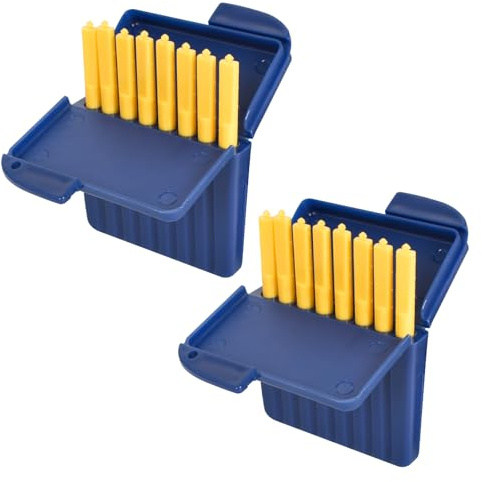 Zimoer 16 Piezas Protección Anticerumen para Audífonos, Filtro de Protección de Cera para Auditivo, Filtros de Cera de Repuesto, Filtros de Audífonos para Filtros Protectores de Cera, 1.5mm