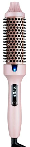 Thermalbürste 38 mm 4-in-1 mit negativen Ionen – Professionelle Thermal Brush für glattes, gewelltes und voluminöses Haar