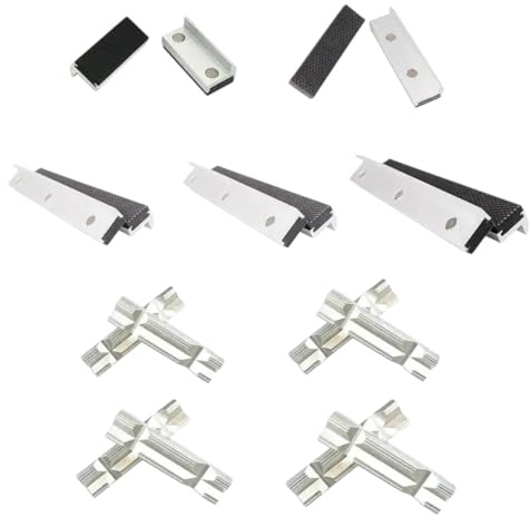 P9Fb 2Pcs Vise Protective Cover Jaw Aluminium Rubber Hand Tool Benches Vise Protect Cover Protectors Accessories