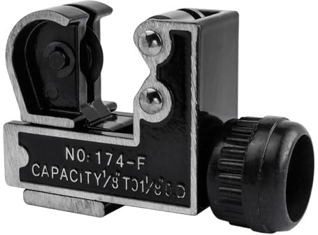 Treki Mini Cortador de Tubos 3-28mm Herramienta de Corte de Tubos de Aluminio Latón PVC y Acero Inoxidable Cortatubos de Cobre para Trabajos de Plomería Calefacción Reparaciones de Automóviles