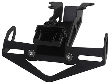 Moto matrícula Soporte Portamatrícula para Tracer900GT FJ-09 para MT-09 para MT-07 Tracer 900/9/700/7/GT Soporte Matrícula Motocicleta Compatible con(License Bracket)